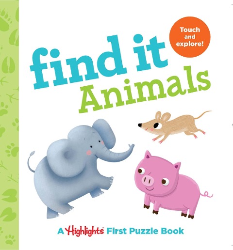 Find It Animals: Babys First Puzzle Book