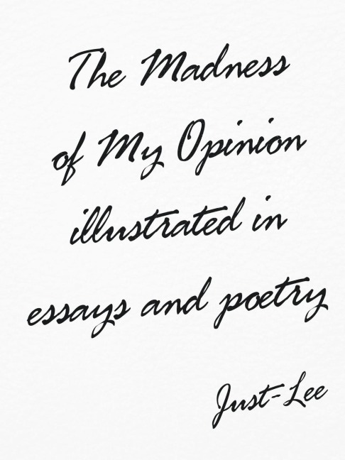 The Madness of My Opinion Illustrated In Essays and Poetry