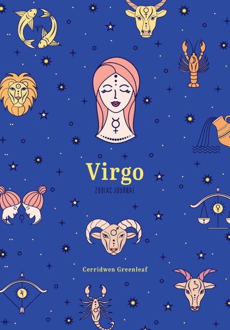 Virgo Zodiac Journal: (Astrology Blank Journal, Gift for Women)