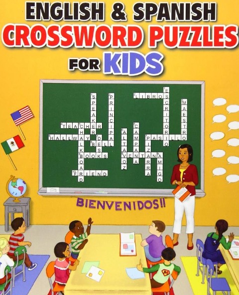 English and Spanish Crossword Puzzles for Kids