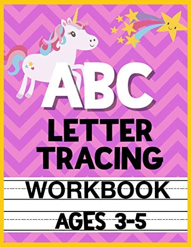 ABC Letter Tracing Workbook Ages 3-5 Kids Activity Book to Learn and Write ABC's
