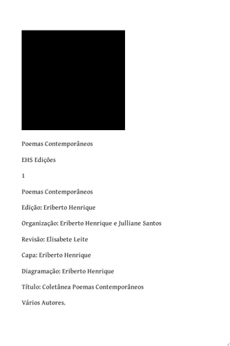 Coletânea Poemas Contemporâneos