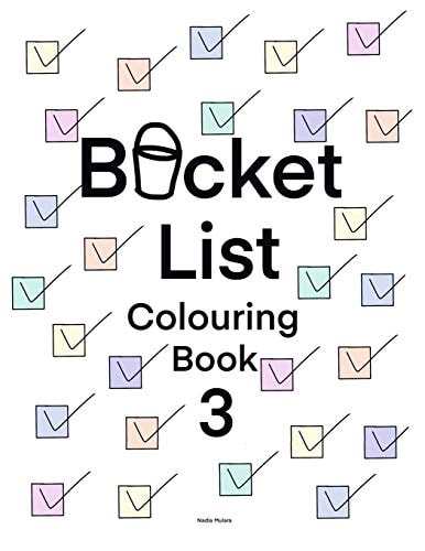 Bucket List Colouring Book 3 For Adults and Couples