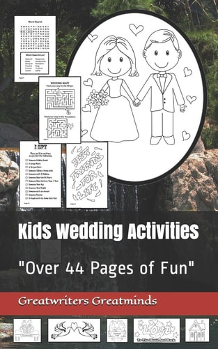 Kids Wedding Activities "Over 44 Pages of Fun"