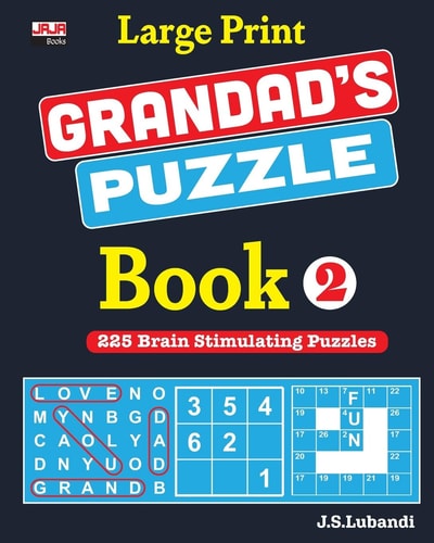 Large Print GRANDAD's PUZZLE Book 2
