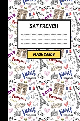 SAT French Create Your Own SAT French Vocabulary Flash Cards. Includes Spaced Repetition and Lapse Tracker (480 Cards)