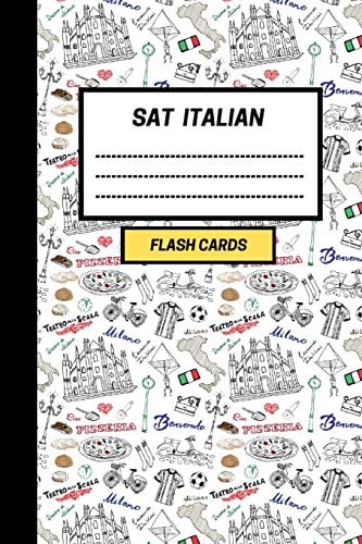 SAT Italian Create Your Own SAT Italian Vocabulary Flash Cards. Includes Spaced Repetition and Lapse Tracker (480 Cards)
