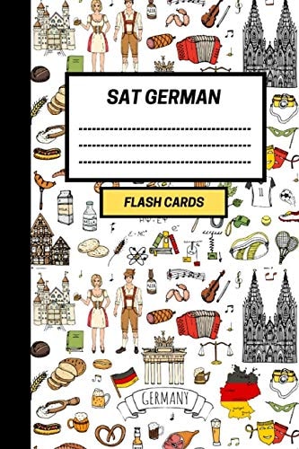 SAT German Create Your Own SAT German Vocabulary Flash Cards. Includes Spaced Repetition and Lapse Tracker (480 Cards)