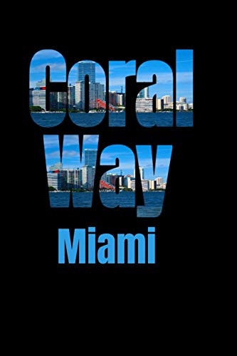 Coral Way Miami Neighborhood Skyline