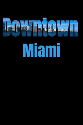 Downtown Miami Neighborhood Skyline