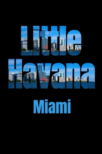 Little Havana Miami Neighborhood Skyline