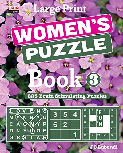 Large Print WOMEN's PUZZLE Book 3