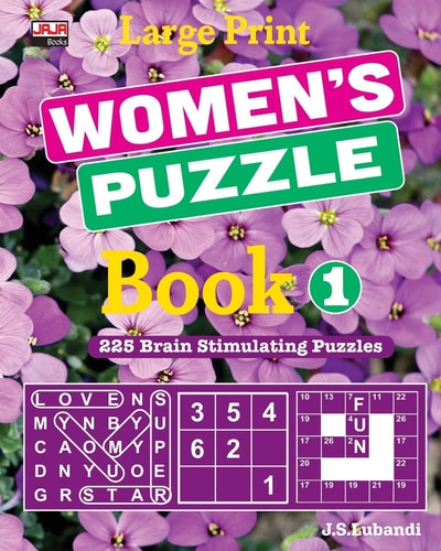Large Print WOMEN's PUZZLE Book 1