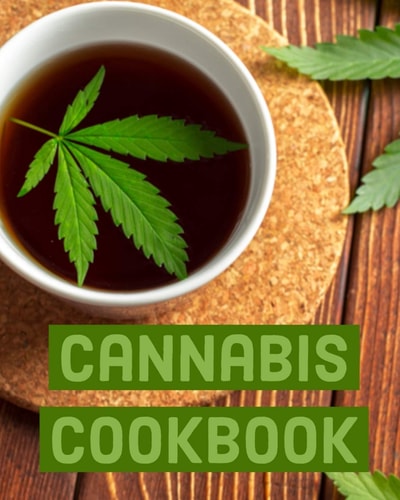 Cannabis Cookbook Marijuana Recipe Book to Write In Your Weed-Infused Recipes