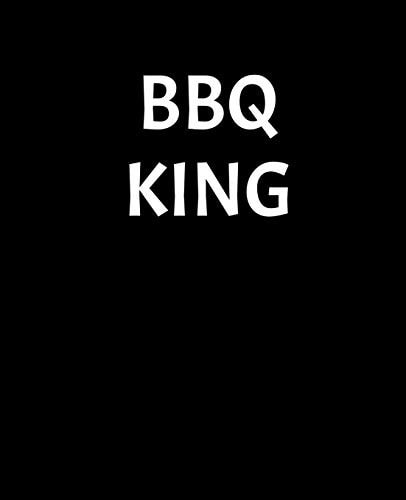 BBQ King Recipe Book To Write In