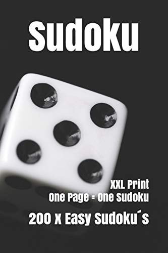 Sudoku 200 Simple Sudoku XXL Print, One Page One Sudoku Easy Version, for Children and Beginners. Enjoy Traveling in Car