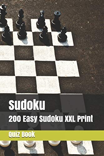 Sudoku 200 Easy Sudoku XXL Print, One Page One Sudoku, for Children and Beginners. Enjoy Traveling in Car