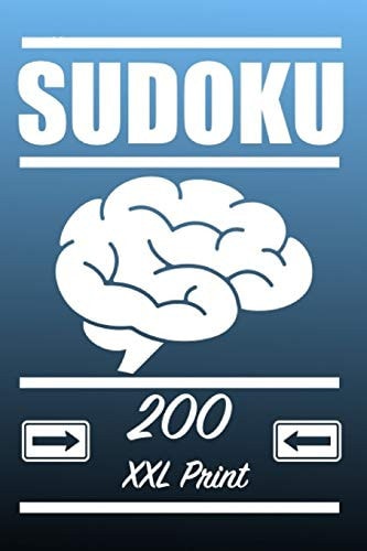 Sudoku 200 Easy Sudoku XXL Print, One Page One Sudoku Easy Version, for Children and Beginners. Enjoy Traveling in Car