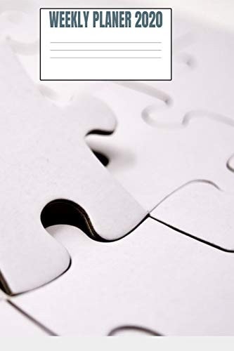Weekly Planer 2020 Puzzle Style - 6x9 - 53 Pages