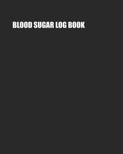 Blood Sugar Log Book Two-Year Record of Daily Glucose Readings - One-Month Page Spreads - Efficient and Easy - Coloring Pages for Relaxation