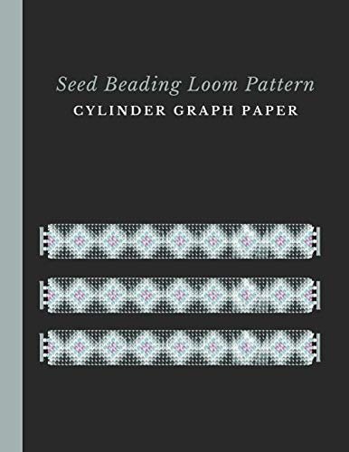 Seed Beading Loom Pattern Cylinder Graph Paper Bonus Materials List Sheets for Each Bead Looming Pattern Design