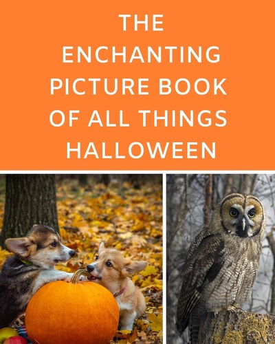 The Enchanting Picture Book Of All Things Halloween A Reading Gift Book for Alzheimer Or Dementia Patients Parents Grandparents: Senior Citizens Day