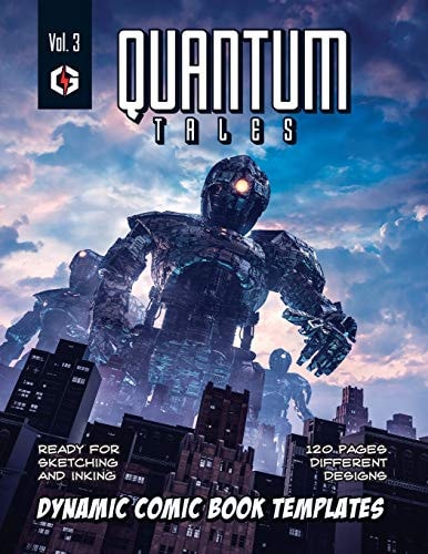 Quantum Tales Volume 3 Dynamic Comic Book Templates