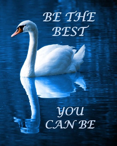Be the Best You Can Be With Sayings To Inspire At The Top Of Each Page