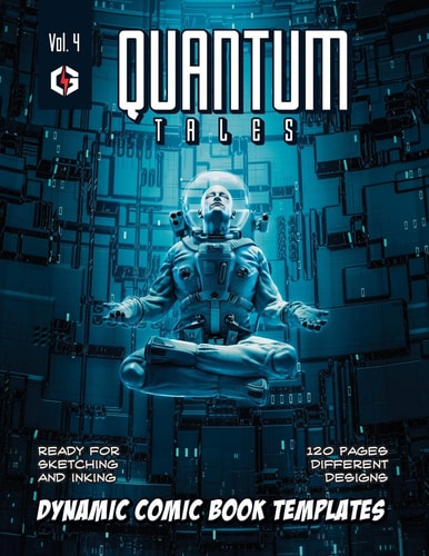 Quantum Tales Volume 4 Dynamic Comic Book Templates