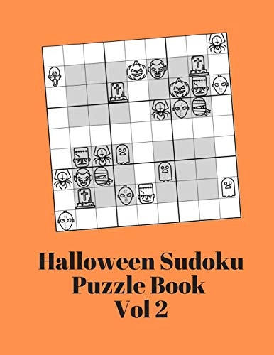 Halloween Sudoku Puzzle Book Volume 2 Ultimate NEW Icon Sudoku Great For Fall And A Unique Puzzle Twist