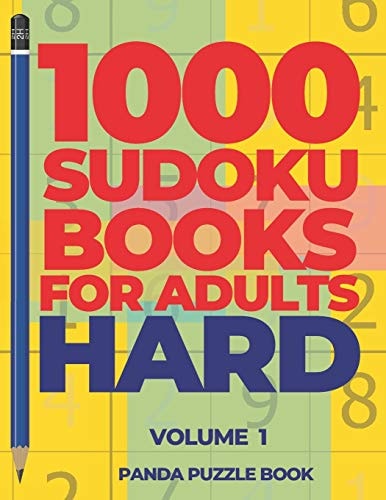 1000 Sudoku Books For Adults Hard - Volume 1 Brain Games for Adults - Logic Games For Adults