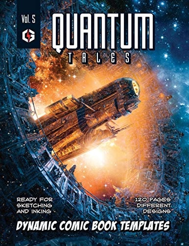 Quantum Tales Volume 5 Dynamic Comic Book Templates