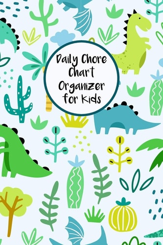 Daily Chore Chart Organizer for Kids Daily and Weekly Responsibility Tracker for Children With Coloring Section