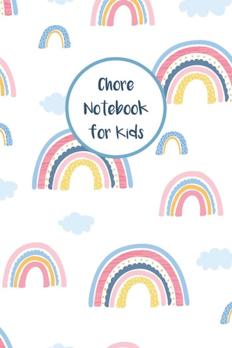 Chore Notebook for Kids Daily and Weekly Responsibility Tracker for Children With Coloring Section