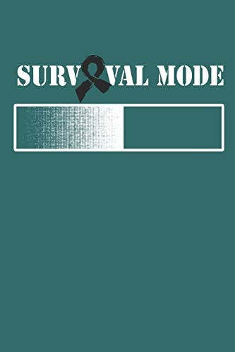 SURVVAL Mode Gift For Melanoma Cancer Patient( 120 Pages Dot Grid 6x9)