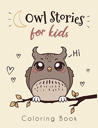 Owl Stories Coloring Book for Kids