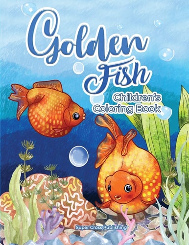 Chukdren 's Coloring Book - Golden Fish Children's Coloring Book Features Difference Type of Golden Fish