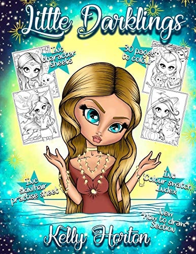 The Little Darklings An Adult Colouring Book from The World of the Little Darlings