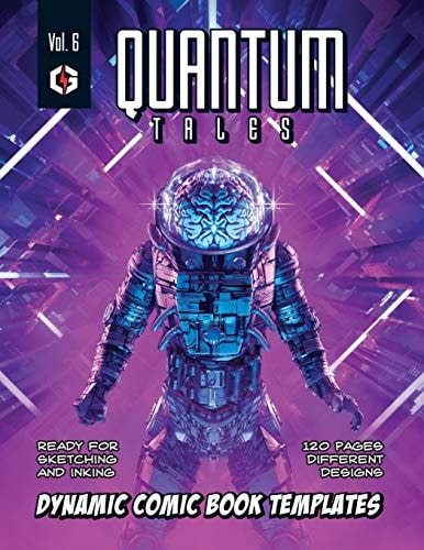 Quantum Tales Volume 6 Dynamic Comic Book Templates