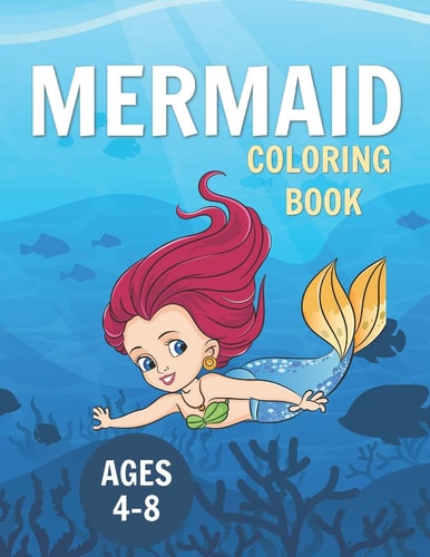 Mermaid Coloring Book Mermaid Activity Books for Girls 4-8