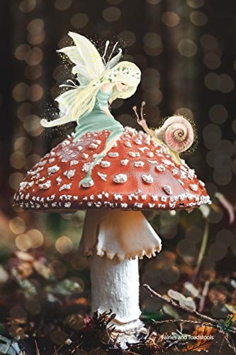 Fairies and Toadstools Color Interior Featuring Cute Fairies