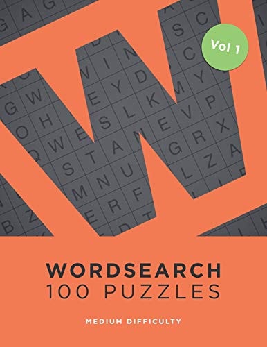 Wordsearch 100 Puzzles Word Search Book For Adults - 100 Puzzles
