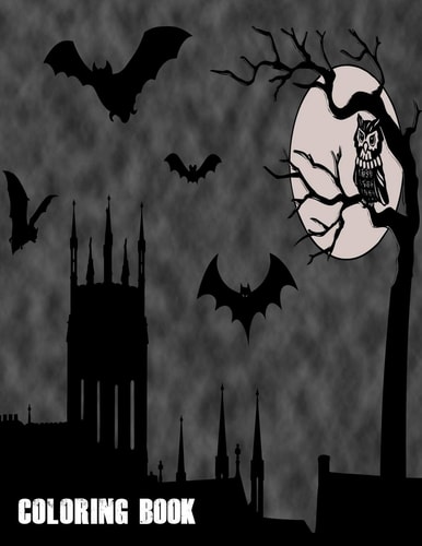 Coloring Book Cute Halloween Book for Kids, 3-5 Yr Olds