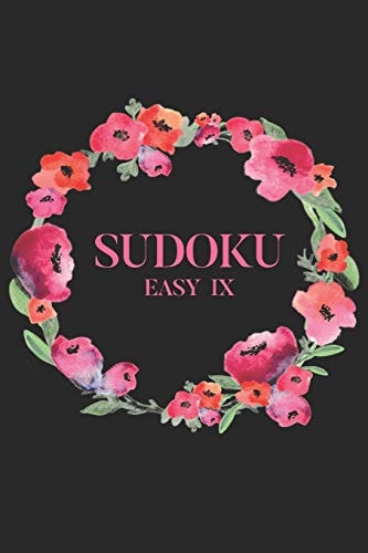 Sudoku EASY IX 100 Easy Sudoku Puzzles, 6x9 Travel Size, Great for Beginners, Perfect Gift for Birthdays Or Sick Leave Get Well Soon Gift