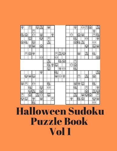 Halloween Sudoku Puzzle Book Volume 1 Cognitive Retention and Memory Games To Help With Brain Functions And Exercise