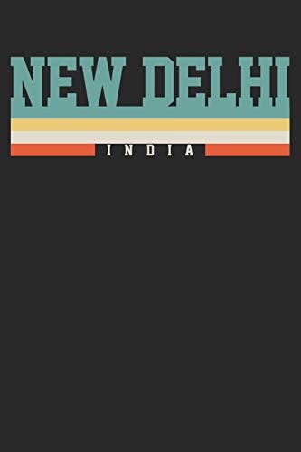 Notebook New Delhi India Ruled 6x9 120 Pages