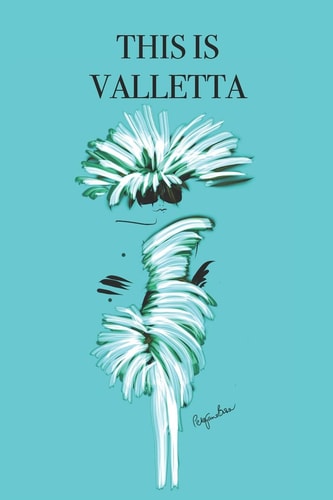 This Is Valletta Stylishly Illustrated Little Notebook Is the Perfect Accessory to Accompany You on Your Visit to This Beautiful City