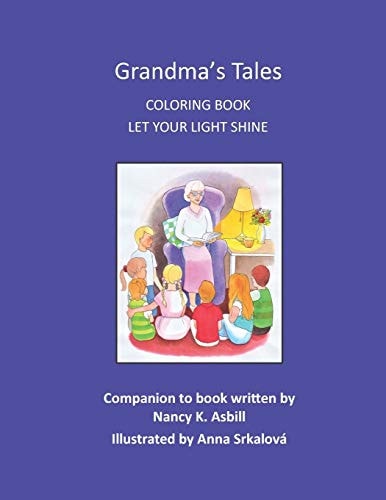 Grandma's Tales Coloring Book Let Your Light Shine
