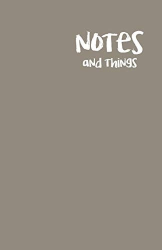 Notes and Things 5.5" X 8.5" Dot Grid Notebook - 140 Pages