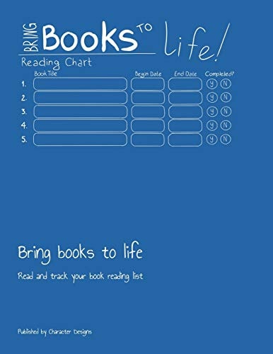 Bring Books to Life Read and Track Your Book Reading List